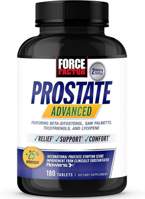 #ad Force Factor Prostate Advanced Health Supplement for Men for Reducing Nighttime $29.49