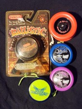 Five Yoyo Lot Duncan Ballistic Dragonfly Yomega Xodus And Yoyofactory Oraclex2