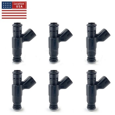 Best Upgrade OE Set 6 EV6 Fuel Injectors For 2005-2006 Cadillac CTS 2.8L V6