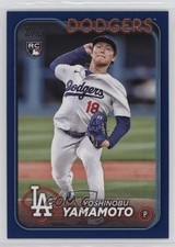 2024 Topps Series 2 Retail Royal Blue Yoshinobu Yamamoto #553 1dc4