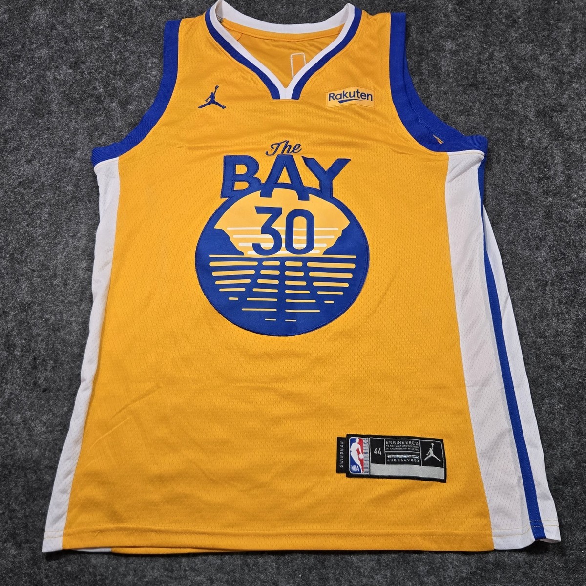 ウェア NIKE NBA WARRIORS CURRY 30 UNIFORM 3XL Nike NBA Warriors Stephen Curry #30 'The Bay' Swingman Jersey Size