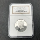 2004-S PROOF KENNEDY SILVER HALF DOLLAR **NGC CERTIFIED PF 69 ULTRA CAMEO**