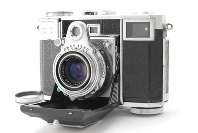 ZEISS IKON CONTESSA 35 45mm f/2.8 Vintage Folding Camera From JAPAN [Exc+++++]
