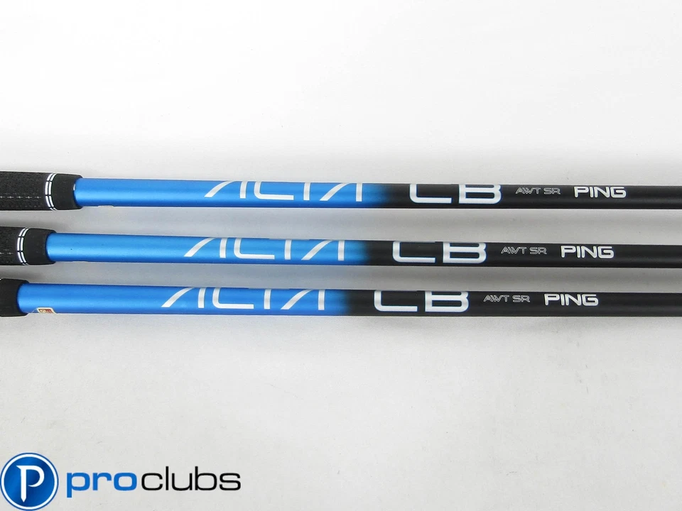 NEW PING i240 BLUE DOT IRONS 8-PW GRAPHITE SR SENIOR FLEX #458499 - Image 4 of 4