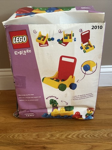 Lego Explore #2010 Baby Stroller NEW DAMAGED Box RARE (See Desc) 1997 - Picture 11 of 14