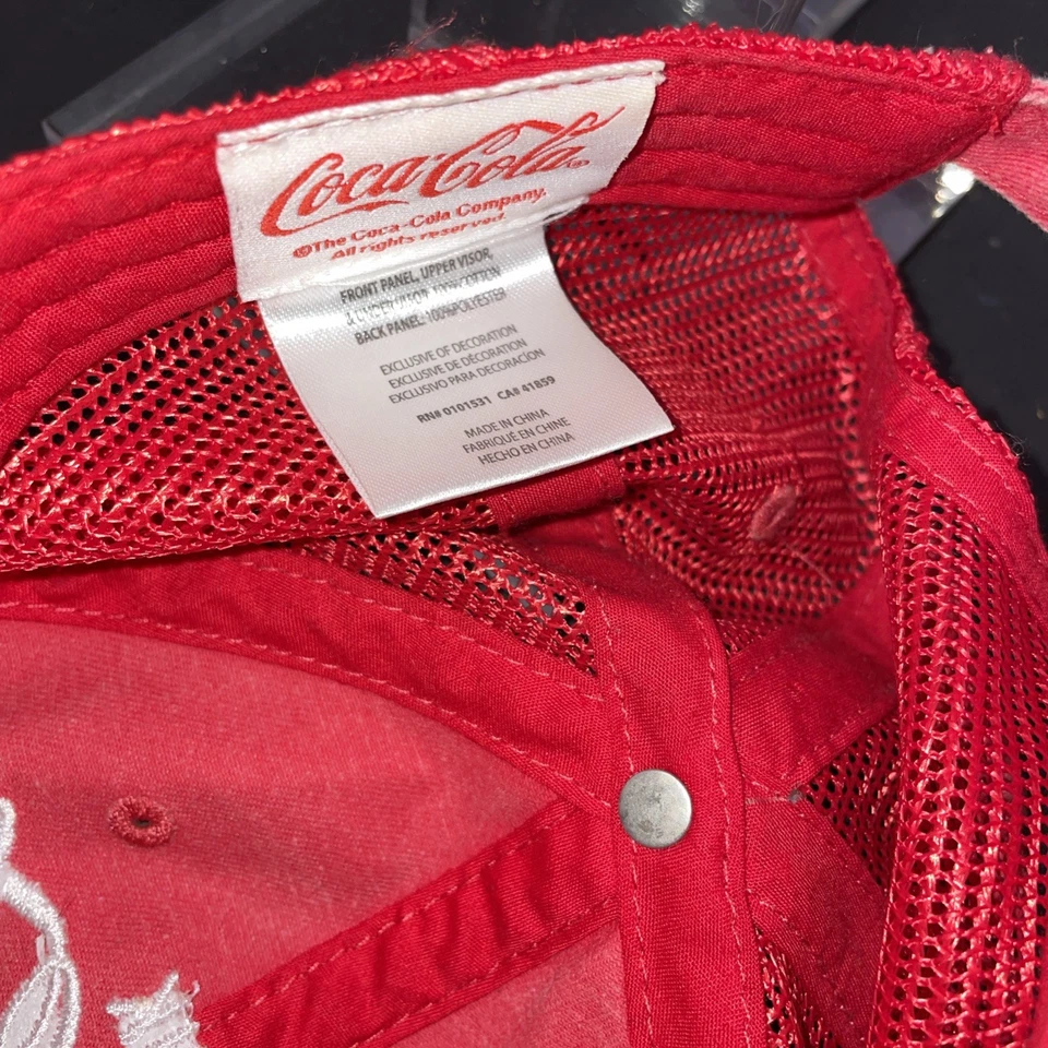 Gorra Coca Cola Tokyo Japón Gorra Correa Roja Coca-Cola Foto 4 de 4
