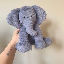 AUTHENTIC Jellycat Fuddlewuddle Elephant NWT - Fast Shipping 