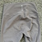 Wilo Women’s Medium Ribbed Leggings Brown Purple Ivory EUC — photo 4