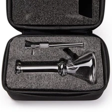 6" Small Glass Bong with Travel Box Smoking Tobacco Water Pipe 14MM Glass Bowl