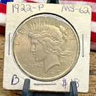 1922-P PEACE SILVER DOLLAR 90% Silver ~ B