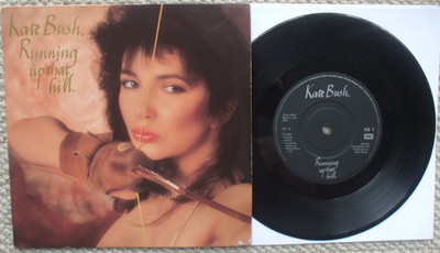Kate Bush - Running Up That Hill (Stranger Things) / Under The Ivy - EX- 45 + PS