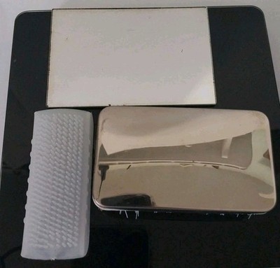 Vintage Vanity Brush Comb Mirror Germany Mid Century Modern MCM Accessories 