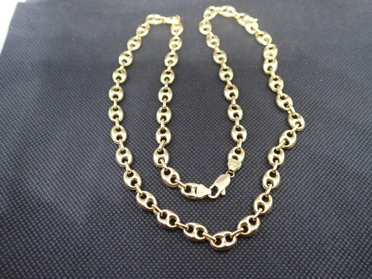 Bracelet Maille Grain de Café Creuse Argent 925- Manillon - Ocarat