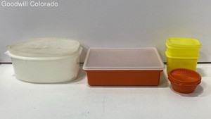 Tupperware Kitchen Containers Assorted Lot Vintage
