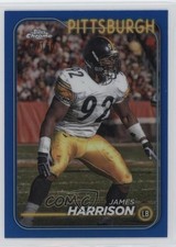2024 Topps Chrome Blue Refractor 144/150 James Harrison #163 v9t