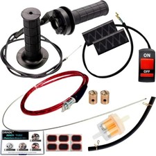 7/8" 22mm Twist Throttle Cable Accelerator Handle for Mikuni Mini Bike Coleman