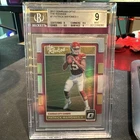 2017 Donruss Optic The Rookies Patrick Mahomes II #7 PSA 9 Mint RC