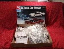 M37 Sealed Parts 3 Complete AMT 1969 Muscle Cars Super Set 1/25 model kit 30079