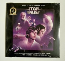 Star Wars Main Title - John Williams Sealed Blue Vinyl 7