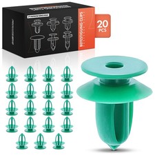 A-Premium 20x Door Card Trim Panel Clips Retainer 9mm for Opel Vauxhall Corsa