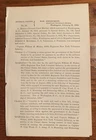 1864 Court Martial Civil War Document 169th New York Infantry False Claim