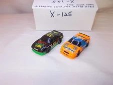 TYCO NASCAR HARDEES & MELLO YELLO SLOT CARS RUN! NICE CARS! LOT #X-125