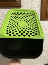 Tupperware Zwiebellager Schwarz, Grün  