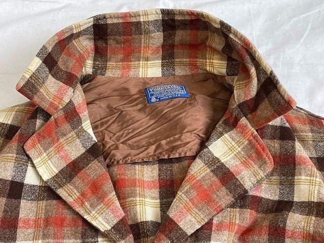 Pendleton Wool Tailored Jacket L Multi Check Made… - image 4