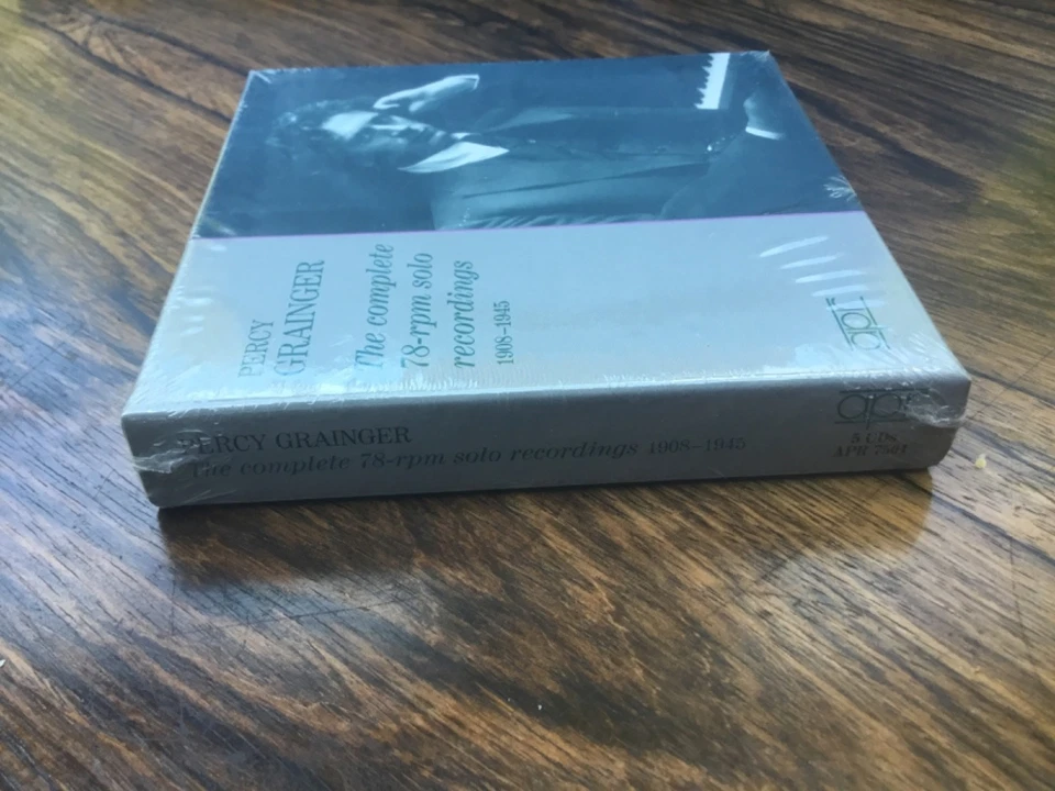 Percy Grainger the complete 78rpm solo recordings 1908-45 NEW 5 disc box set. - Image 3 of 3