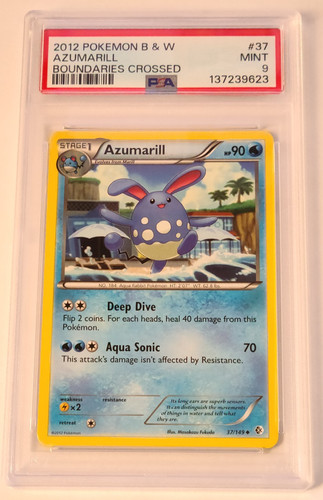 Azumarill graded PSA 9 for sale on eBay