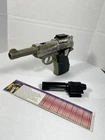 Vintage Transformers G1 1984 Megatron Decepticon Leader W/Stats Card & 2 Parts