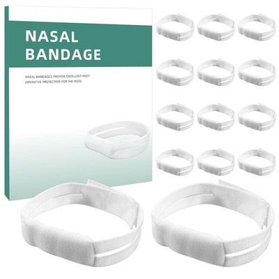 Nose Bandages 14 Pcs Elastic Nasal Bandage After Surgery External Nasal Dress...