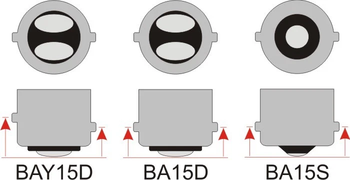 Waterproof super bright LED BA15S (Eq. to 40W Halogen) Dimmable 12V AC / DC - Image 3 of 3