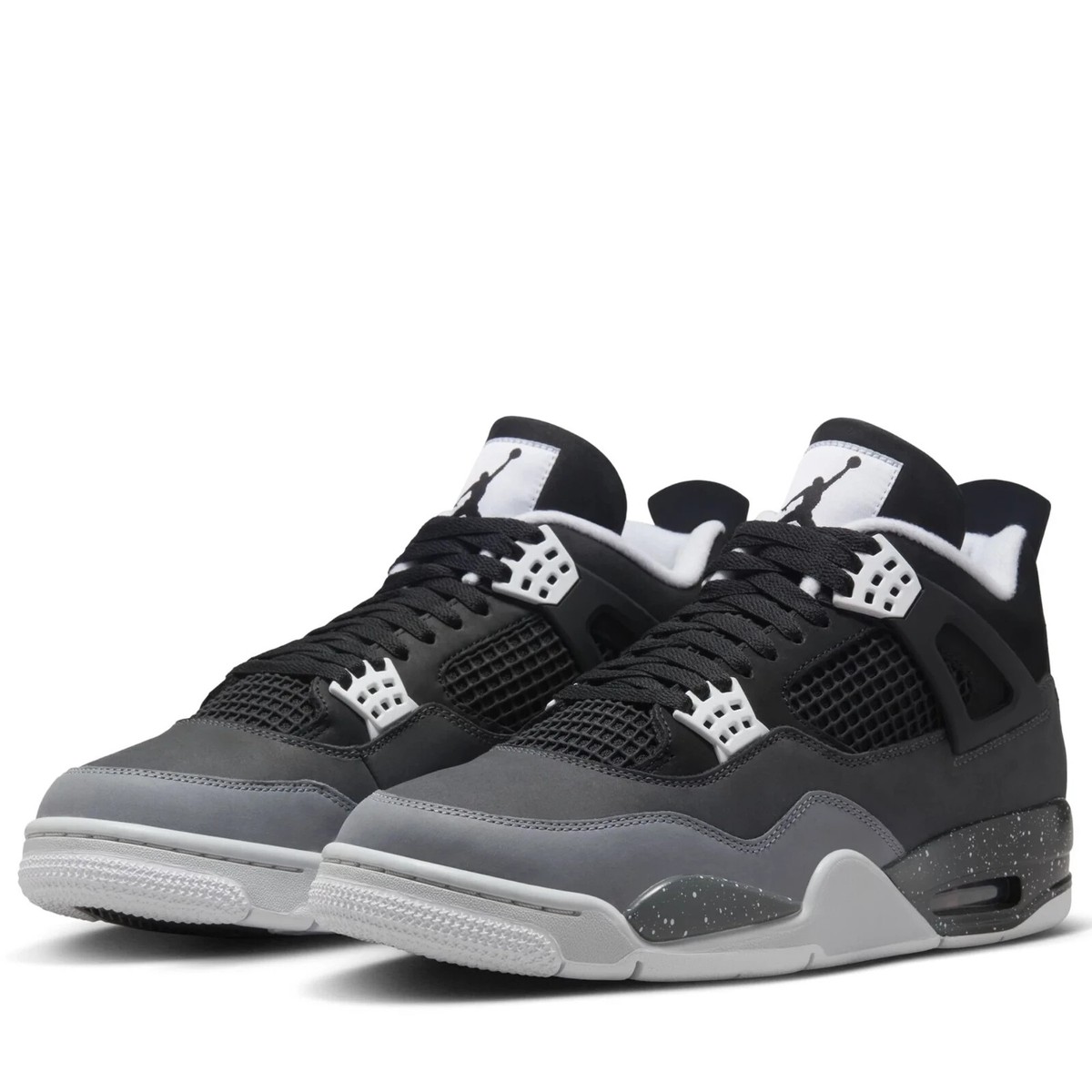 Nike Air Jordan 4 Retro Fear Black White FQ8138-002 Mens GS Nike Air Jordan 4 Retro Fear Black White FQ8138-002 Mens GS