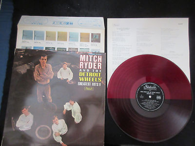 LP ミッチー・ライダーとデトロイト・ホイールズ Greatest Hits SP8097 STATESIDE /00260 Mitch Ryder And The Detroit Wheels – Greatest Hits!! – Vinyl (Red