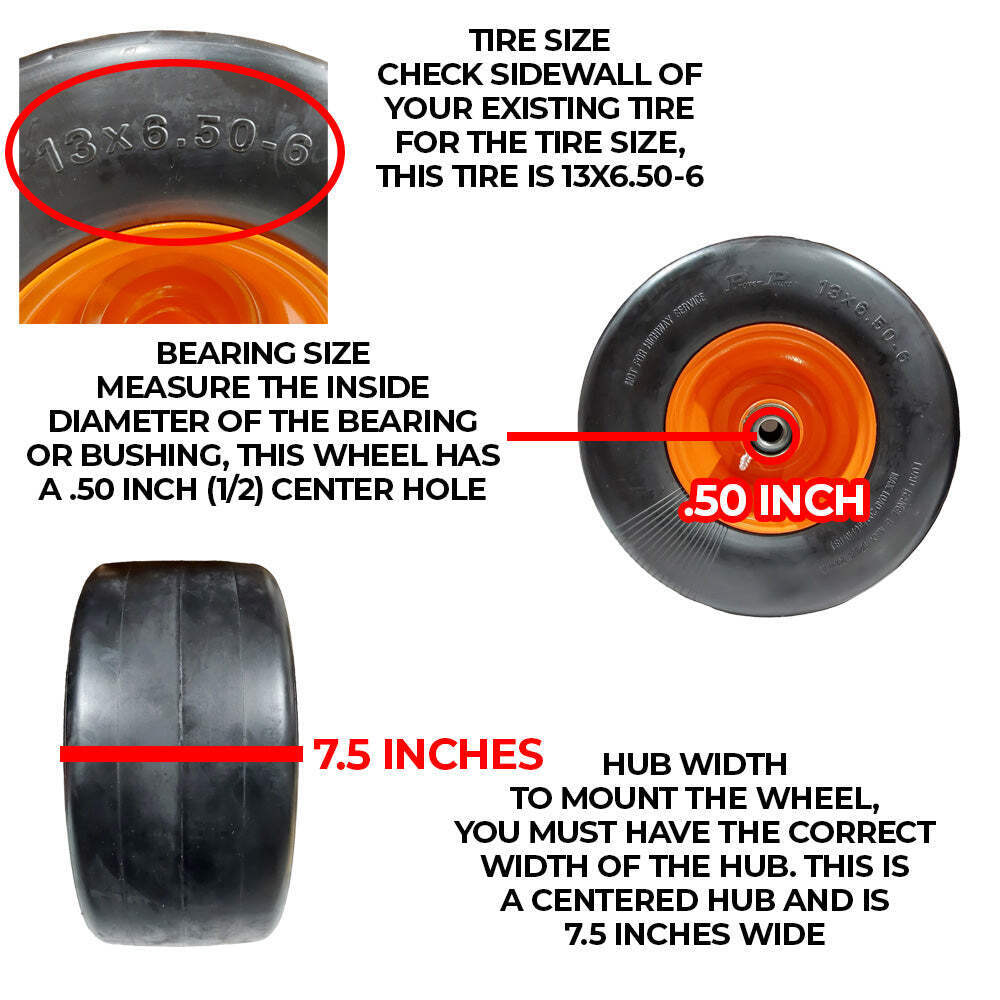 Carlisle Carlstar Reliance 11 X 4.00-5 Tire/Wheel Assy Fits Scag 9276 / 483048 E - Foto 10