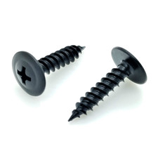 100 Qty 8 X 3/4" Black Phillips Modified Truss Head Wood Screws BCP1078 