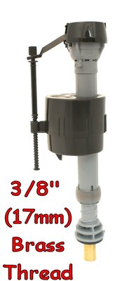 Fluidmaster Bodeneintrittsfüllventil für Kleinloch 3/8'' 16mm Gewinde Schwimmerventil