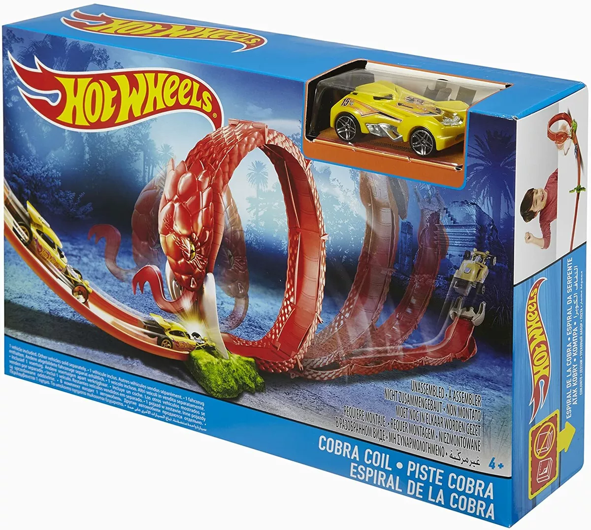 Hot Wheels Cobra Coil Trackset 