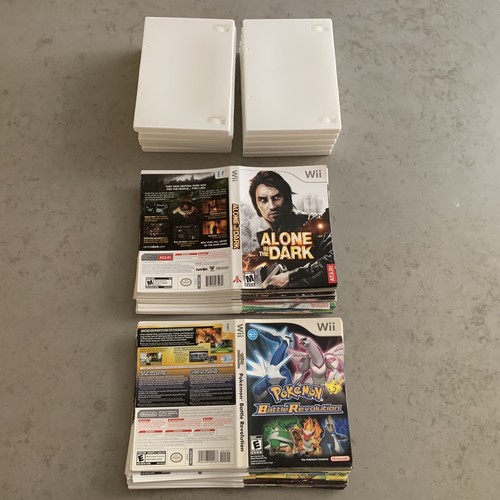You Pick & Choose AUTHENTIC Nintendo Wii **Box Art Inserts/Covers Only** B3G1