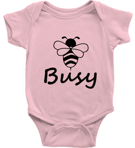 Bee Busy Toddler Kids Boy Girl T-Shirt Baby Bodysuit Clothes Busy bee honeybee - Picture 28 of 36