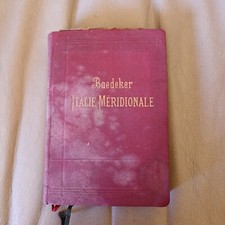 Italie Meridionale Sicile, Sardaigne. Karl Baedeker 1903