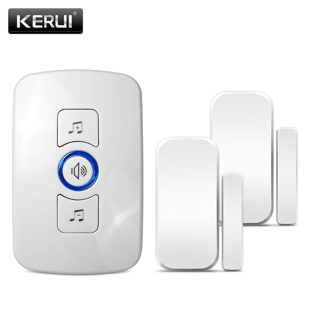 Wireless Home Burglar Alarm Security Door Open Alert