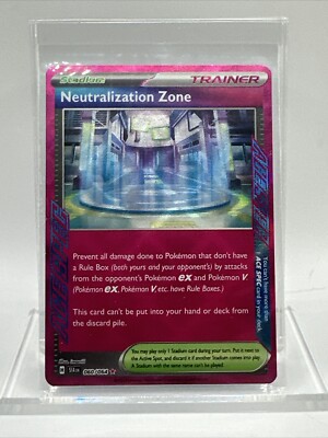 neutralization zone pokemon card value SFAen 060/064 RarityACE SPEC Rare Formnull Pokmon Neutralization Zone 060/064 -kortti