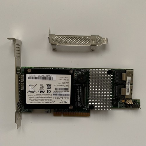 LSI 9266-8i 6Gb/s 8-port SATA+SAS PCI-E 2.0 RAID Card with BBU09 Battery - Picture 2 of 5