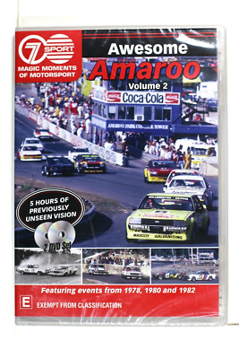 Magic Moments Of Motorsport - Awesome Amaroo : Vol 2  - 1978-80 & 82 New Sealed 