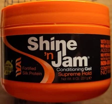 Ampro Shine 'n Jam Conditioning Gel Supreme Hold 8 oz