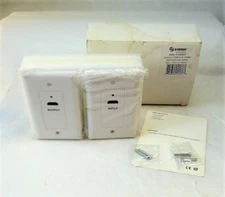 Steren 526-119WH HDMI Over Cat5e Wall Plate Extender Transmitter & Receiver New