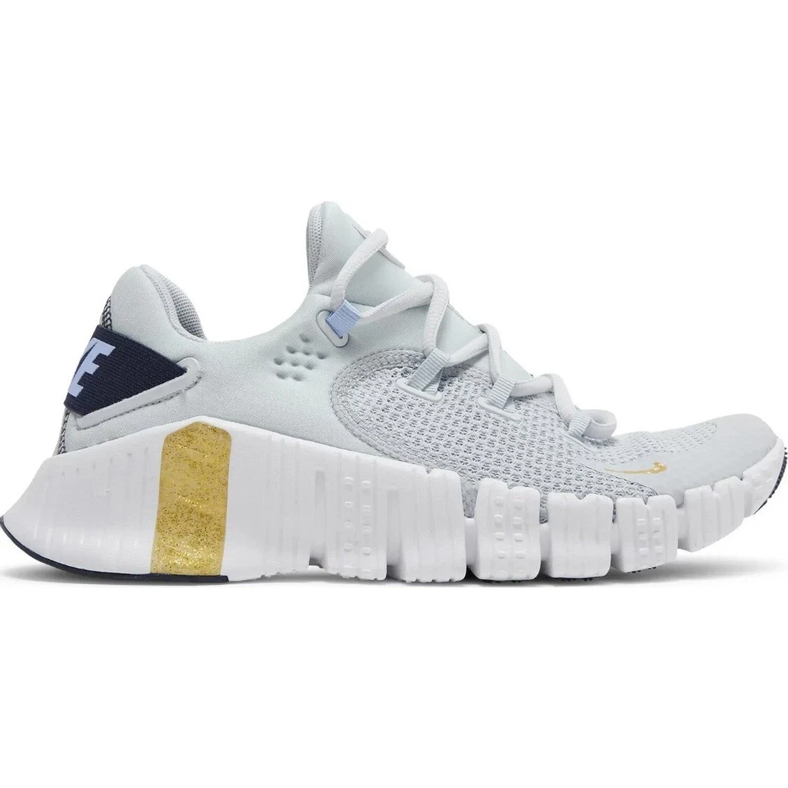 Nike Free Macon 4 Pure Platinum Metallic Gold women’s 10 men’s 8.5 s-l400.jpg main image 2