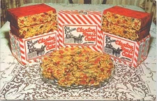 Advertising PC Old Fashion Claxton Fruit Cake New York World's Fair 1965